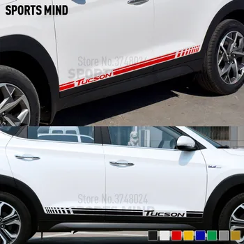 

3 Pairs Door Car Sticker Decal Automobiles Car Styling For Hyundai Tucson 2017 Car Stickers Tucson 2005 2008 2009 Accessories