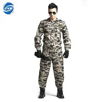 

Outdoor Army Cs Camouflage Airsoft Uniform Jungle Camouflage Suit Tactical Soldier Combat Jacket Military Huking Clothing Set