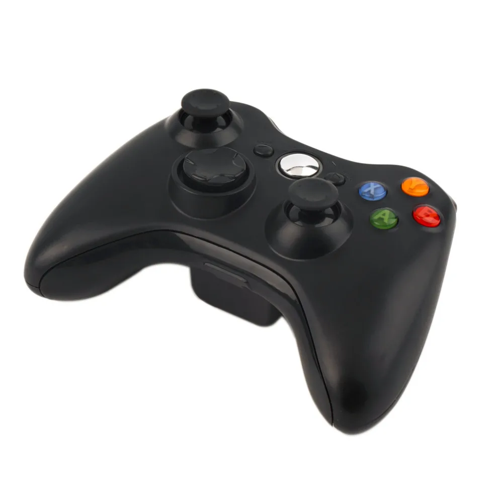 Black Beautiful 2 4G Wireless Gamepad Joypad Game Remote Controller Joystick With Pc Reciever For Microsoft
