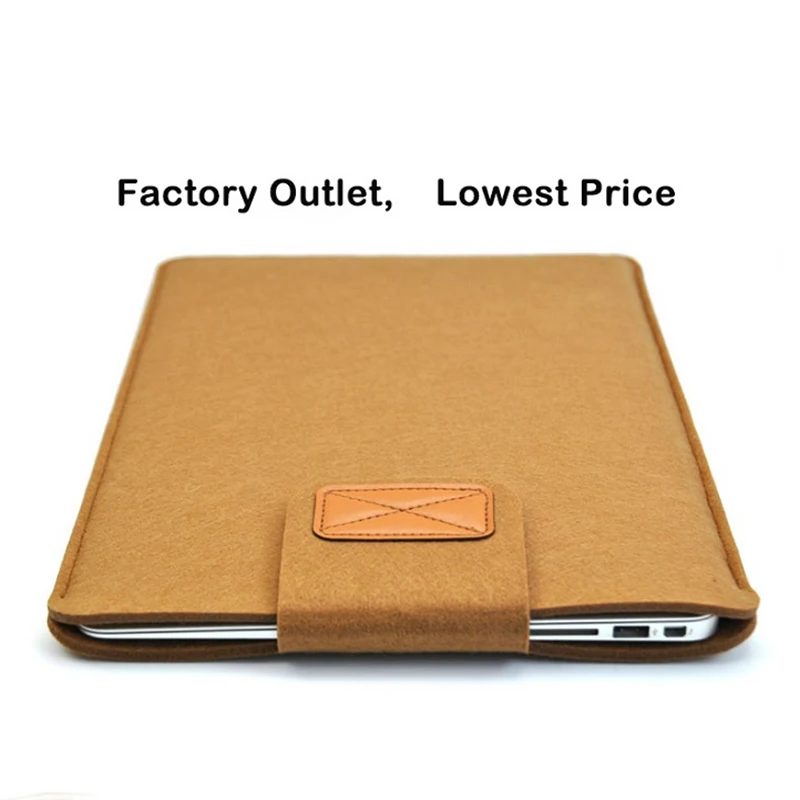 Soft Felt Notebook Laptop Sleeve Bag Pouch Case For Macbook Pro Reitina Air Xiaomi Acer Dell HP Asus Lenovo 11 12 13 14 15 inch Soft Felt Notebook Laptop Sleeve Bag Pouch Case For Macbook Pro Reitina Air Xiaomi Acer Dell HP Asus Lenovo 11 12 13 14 15 inch