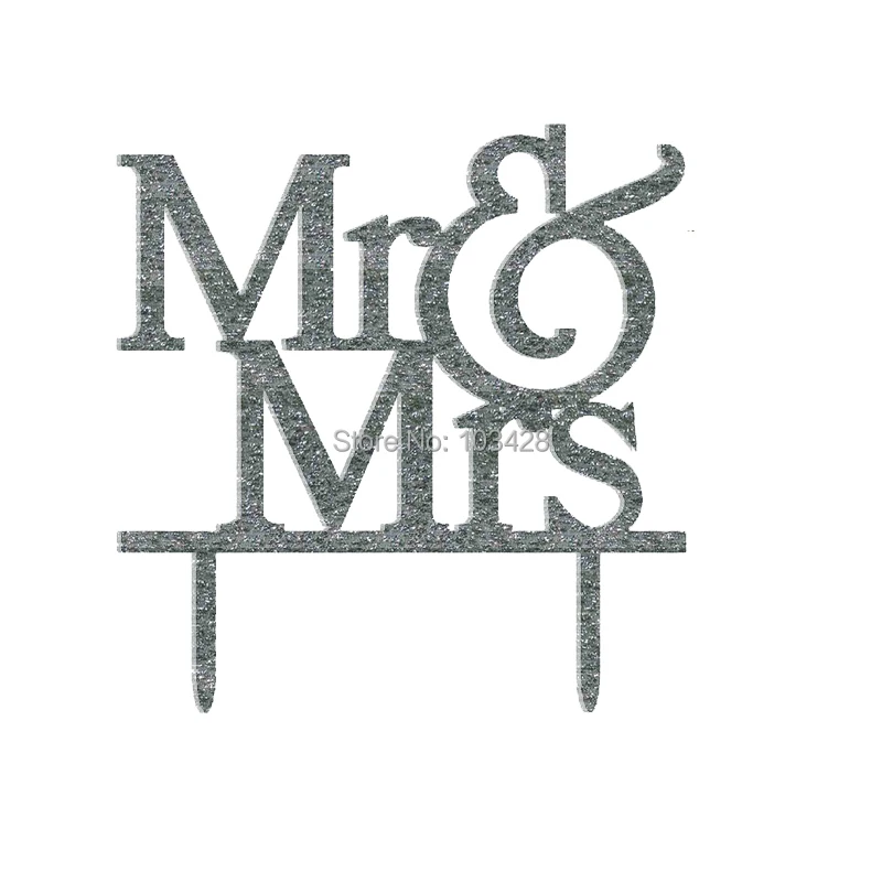 Buy Mr and Mrs Wedding Cake Topper Personalized