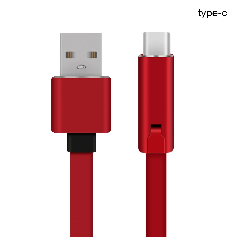 Ремонтопригодный usb-кабель для синхронизации данных и быстрой зарядки - Цвет: for type-c