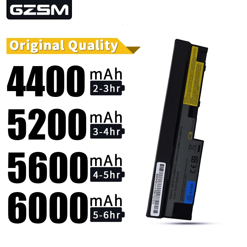 HSW 5200 мАч аккумулятор для lenovo IdeaPad S100 S10 3 S205 S110 U160 S100c S205s U165 L09S6Y14 L09M6Y14 Аккумулятор