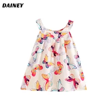 

New Baby Girls Clothing Cute Floral Dress Summer Kids Party Birthday Outfits 1-3years Vestido Infantil Robe Bebes Fille LYQ01