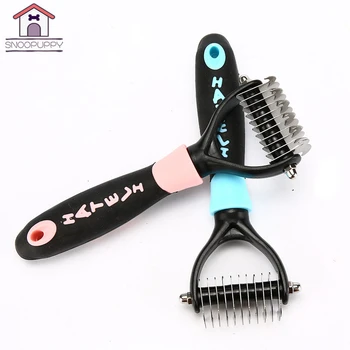 

Grooming Comb For Dogs Brush Hackle For Cats Pet Hair Removal Brush Grooming Tool Deshedding Combs Fog Dogs Pet Supplies ZX0020