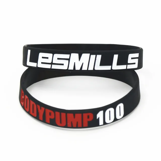1PC Hot Sale Fashion Les Mills BODY PUMP 100 Silicone