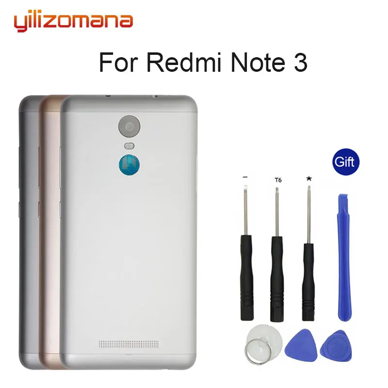 Задняя крышка YILIZOMANA для Xiaomi Redmi Note 3 150 мм зеркальные корпуса задней двери запасные