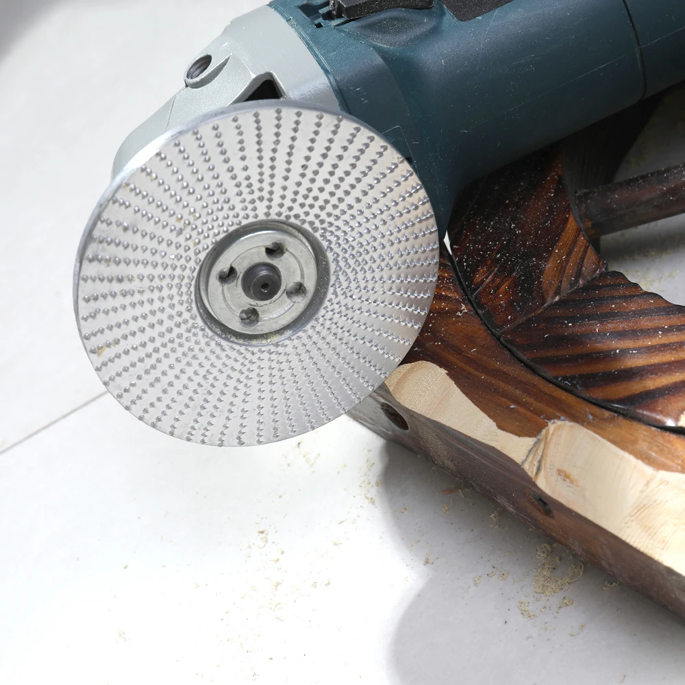 Деревянная угловая шлифовальная машина для шлифовального колеса резьба, вращающийся инструмент абразивный диск для углового