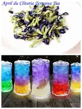 2018 Clitoria Ternatea Tea Blue Butterfly Pea tea Dried Clitoria kordofan pea flower Thailand toy
