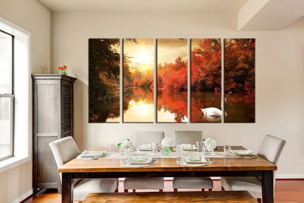 5_Piece_Canvas_Print_Orange_Scenery_Canvas_Photography_Scenery_Canvas_Wall_Decor_Nature_Artwork_Swan_Multi_Panel_Canvas_3__69458.1492755893.1280.1280