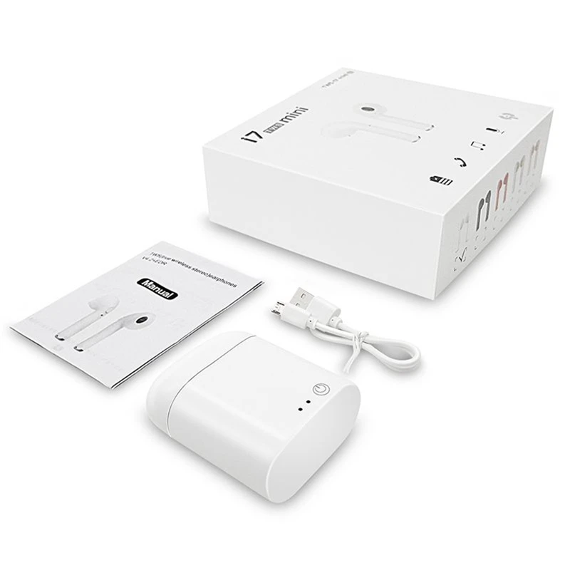 I7s TWS мини bluetooth наушники стерео беспроводные гарнитура с микрофоном для Iphone Xiaomi