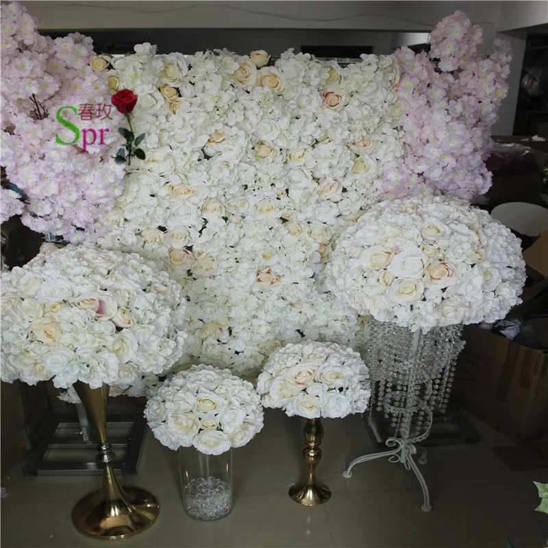 SPR Free Shipping 10pcs/lot Artificial silk flowers arrangements flower wall for weddings backdrop arch table flowe SPR Free Shipping 10pcs/lot Artificial silk flowers arrangements flower wall for weddings backdrop arch table flowe