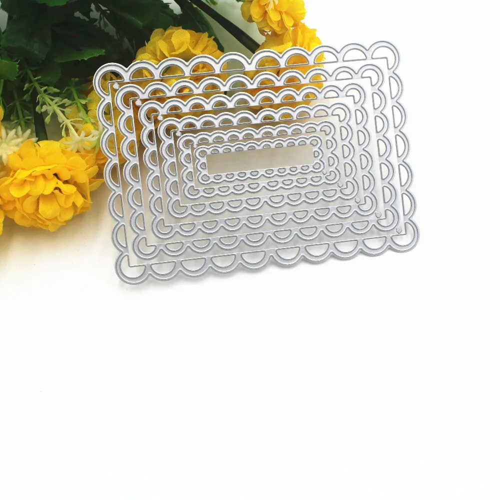 Swovo-Nested-Stitched-Scallop-Rectangle-Frame-Metal-Cutting-Dies-DIY-Etched-Dies-Craft-Paper-Card-Making (4)