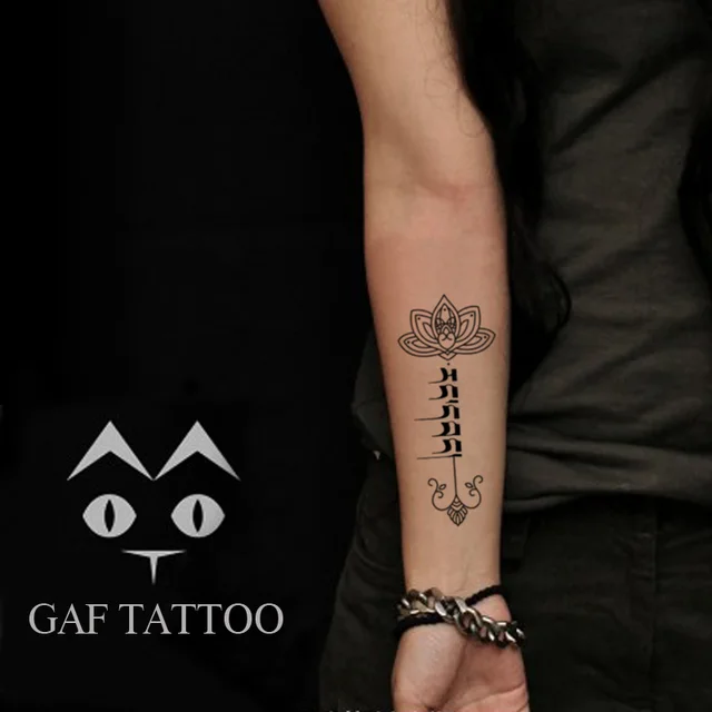 temporary tattoos sticker for men women arm leg black fake temporary tattoos sticker for men women arm leg black fake