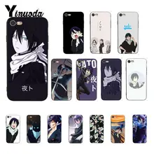 Yinuoda Noragami yato Аниме новое поступление черный чехол для телефона для iPhone 8 7 6 6S 6Plus X XS MAX 5 5S SE XR 10 Чехол