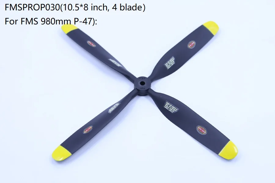 

FMS 980mm P47 Razorback Propeller 10.5*8 4-blade FMSPROP030 RC Airplane Aircraft Model Plane Avion Spare Parts Accessories