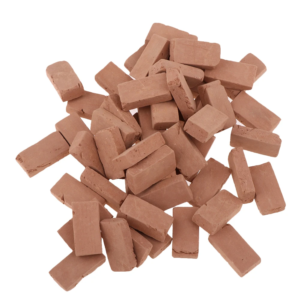 

1.7x0.9cm Realistic 1/16 Scale Simulation Brick Model Miniature Suitable for sand table scene scenery building accessories