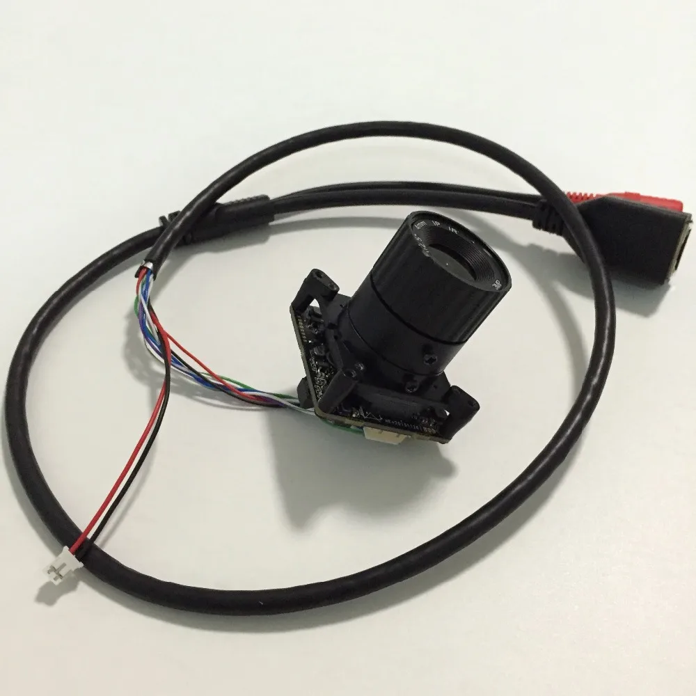 

HD IP Camera Module 1080P 2MP CCTV IPC PCB Main Board Hi3516C + 8mm 3mp lens IRC