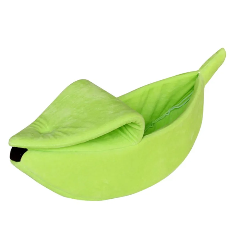 

Washable Dogs Bed Autumn Winter Pet Sleeping Bag Cage For Dogs Cats House Cute Banana Shape Dog Bed