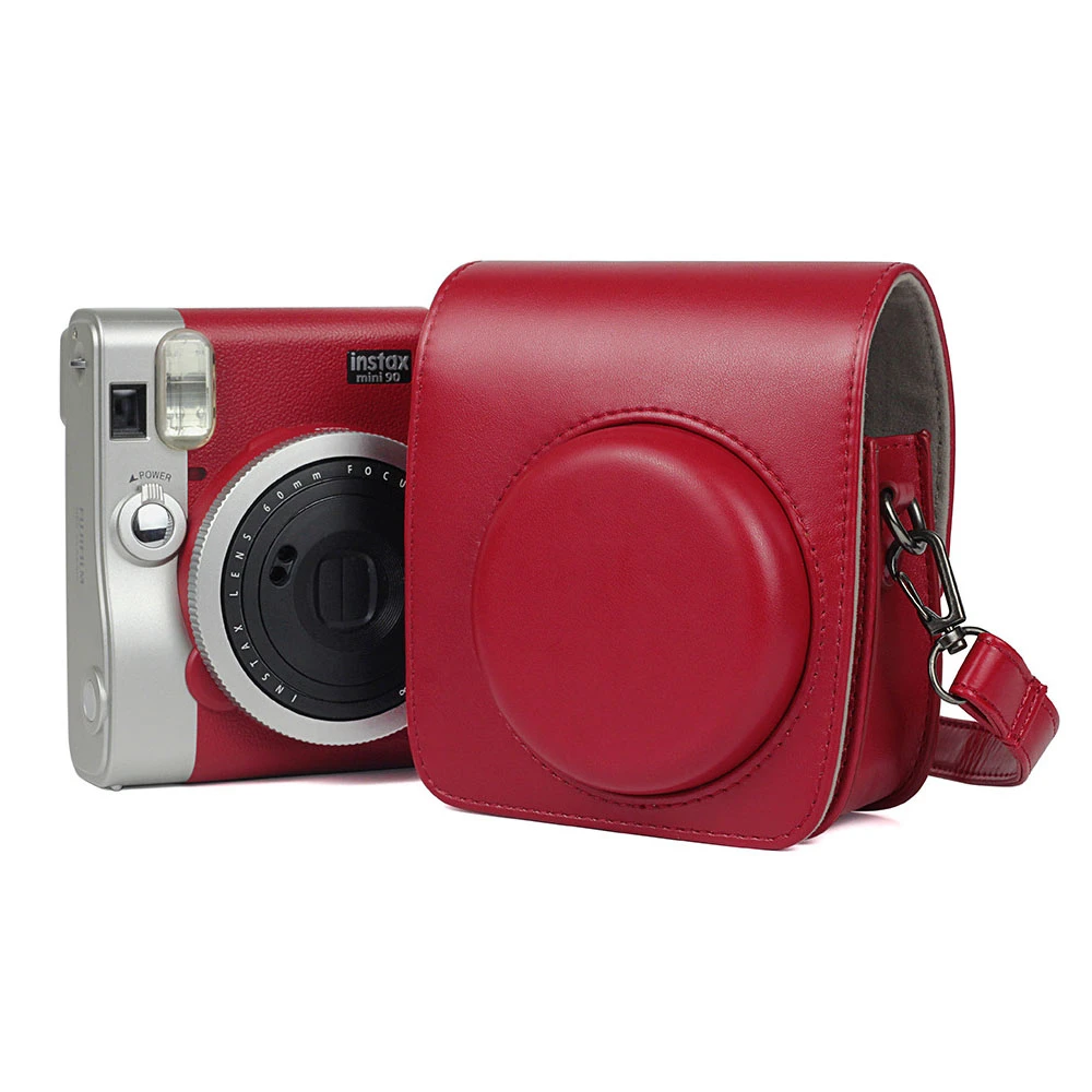 beeld Buitensporig Formulering Fujifilm Instax Mini 90 Camera Leather Case - Instax Mini 90 Camera Case Pu  - Aliexpress