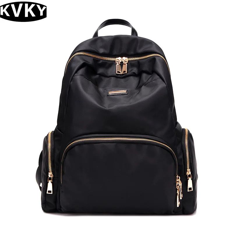 2017 Women New Nylon Backpack Oxford cloth fashion casual women