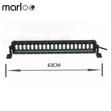 Marloo 24 дюймов Однорядный светодиодный свет бар 160 Вт для дальнего ближнего света дневного света и ночного Светодиодная лампа для автомобиля 12 V 24 V Автомобильные фары