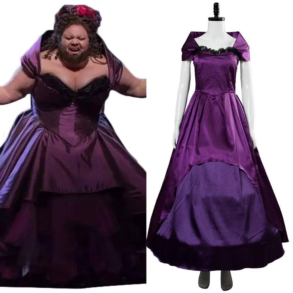 The Greatest Showman Lettie Lutz Bearded Lady Dress Cosplay Costume Halloween