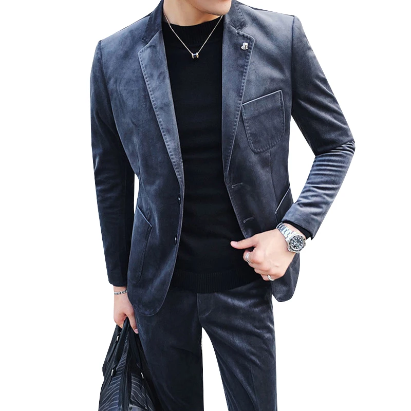 Birtish Стиль мужской костюм Slim Fit Винтаж мужские костюмы дизайнеры 2018 вечерние с