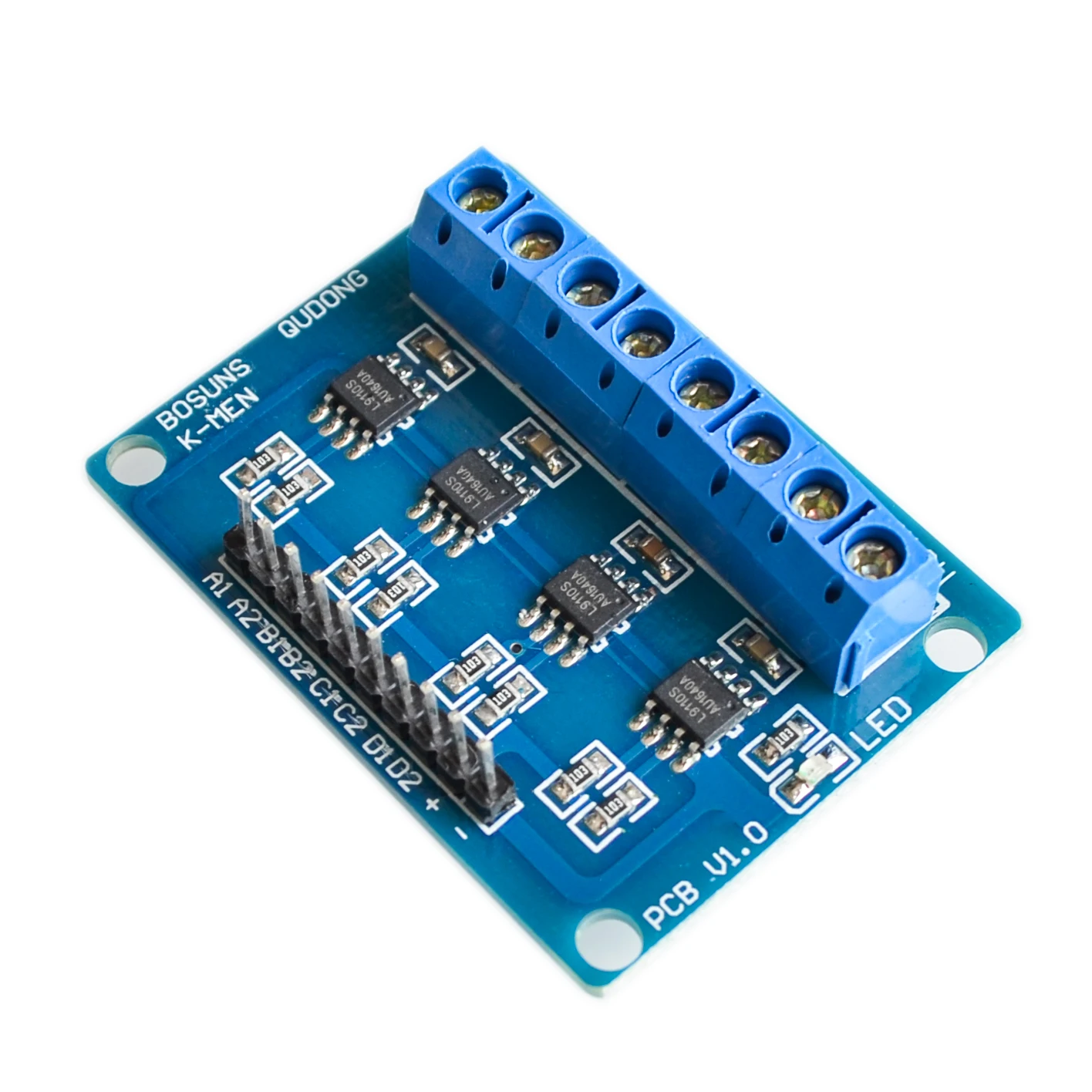 

L9110S 4 channel drive DC motor drive board motor drive module Smart car 4-way driver
