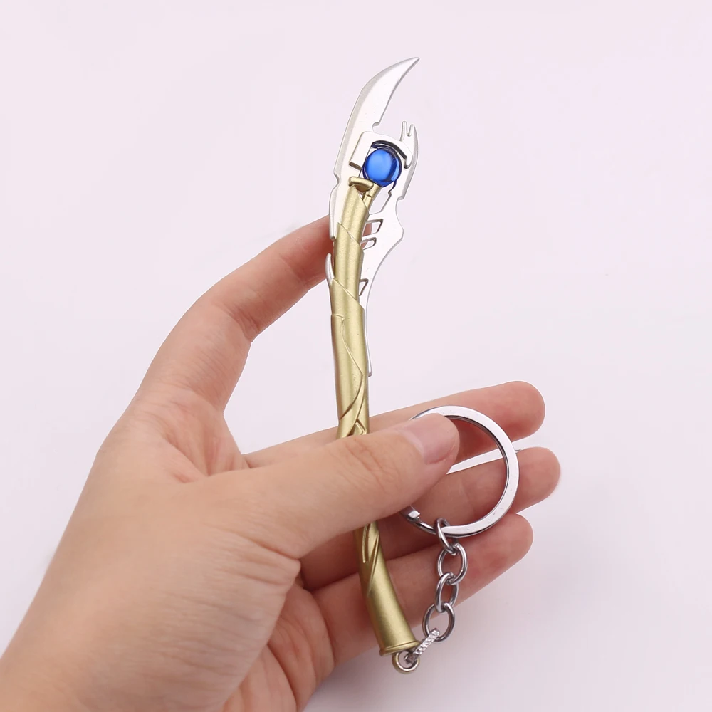

New Avengers Loki Chitauri Scepter Weapon Keychains Infinity War Knife ax key chain men fashion Key ring jewery gifts boys toys