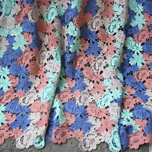 Вязаная кружевная тесьма см 51,1"* 1 ярд 130 в, платье Венеция кружевной ткани