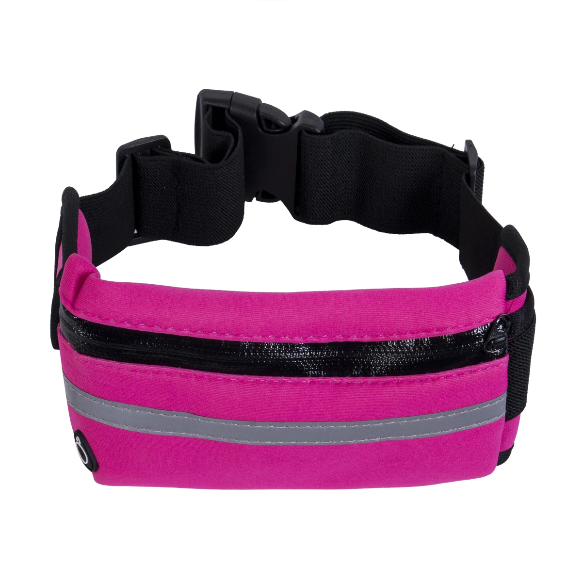 Waist Bum Bag Fanny Pack Belt Money For Running Jogging Cycling Phones Sport Running Waterproof Belt Waist Bag - Цвет: Ярко-розовый