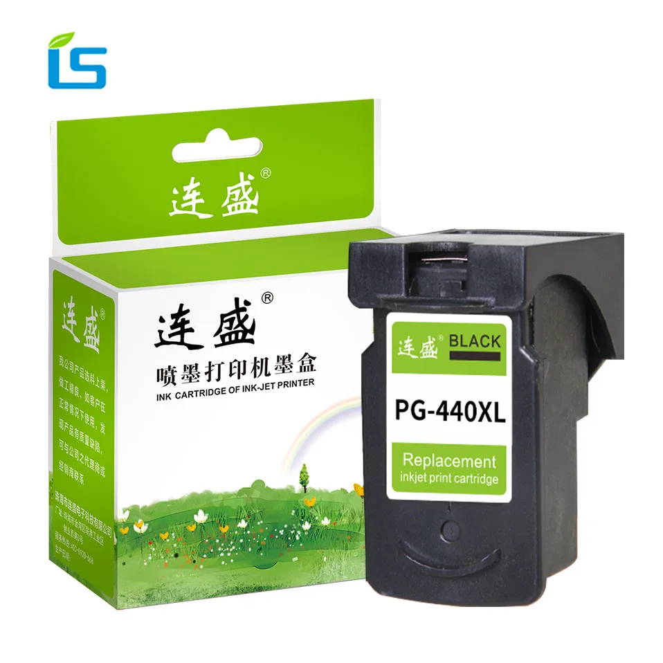 1 шт. PG440 Восстановленный картридж для Canon PG 440 440XL черный Pixma MG2180 3180 4180 4280 MX438 518 378 |