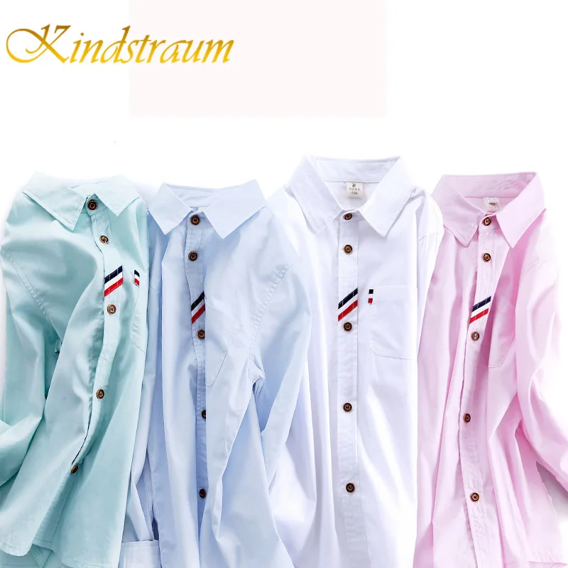 

Kindstraum 2017 New Fashion Boys Shirts Spring & Autumn Kids Causal Clothes Cotton Solid Style Formal Shirts Party Wear, MC567
