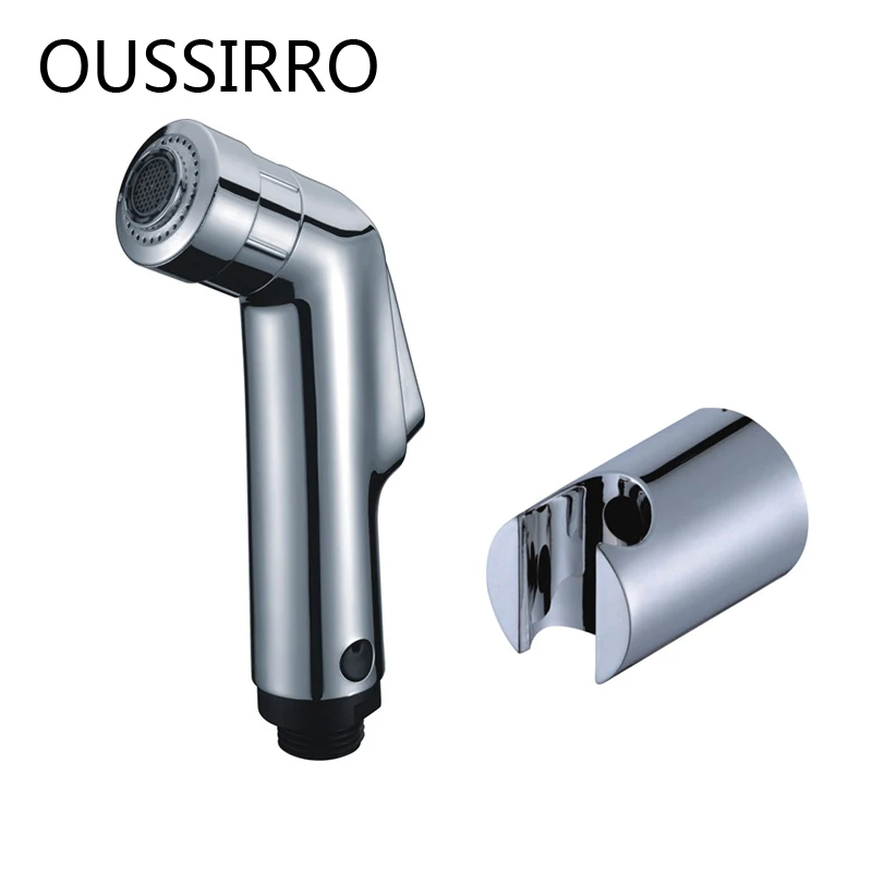 ABS Modern Toilet Shower Spray Gun with Holder Two Mode Toliet Bidet