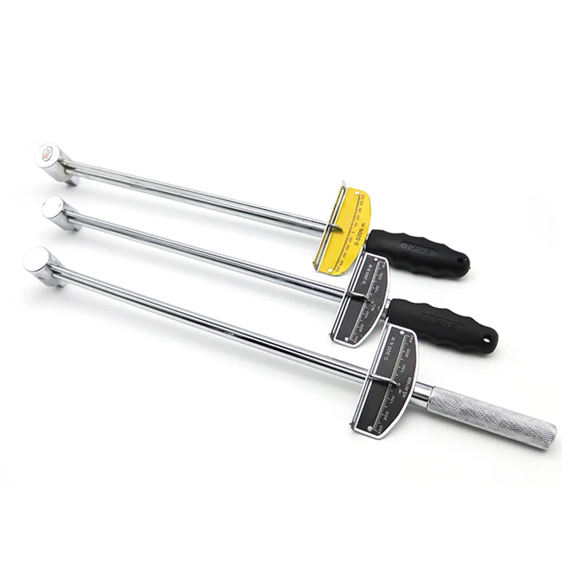 

Pointer Type Socket Torque Wrench 1/2" 300N.m 3/4" 500N.m Chromium-vanadium Steel Auto Repair Tension Wrenches Spanner