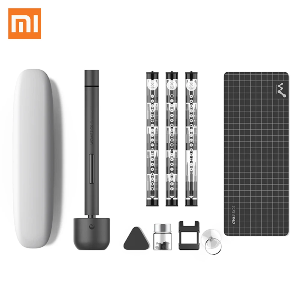 

Original XIAOMI Mijia Wowstick 1F+ 64 In 1 Electric Screw Mi driver Cordless Lithium-ion Charge LED Power Screw mijia driver kit