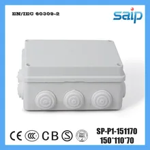 ABS Материал настроить распределительная коробка с 10 отверстий SP-P1-151170 150*110*70