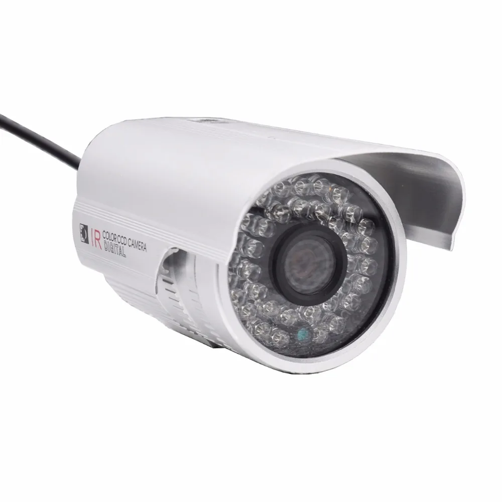 6 мм CCD Открытый Водонепроницаемый IP65 видеонаблюдения H.264 инфракрасный закрыты
