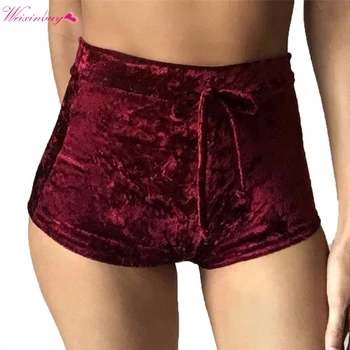 

Female Casual High Waist Shorts Drawstring Short Pants Elegante Sexy Skinny Pants S-XL