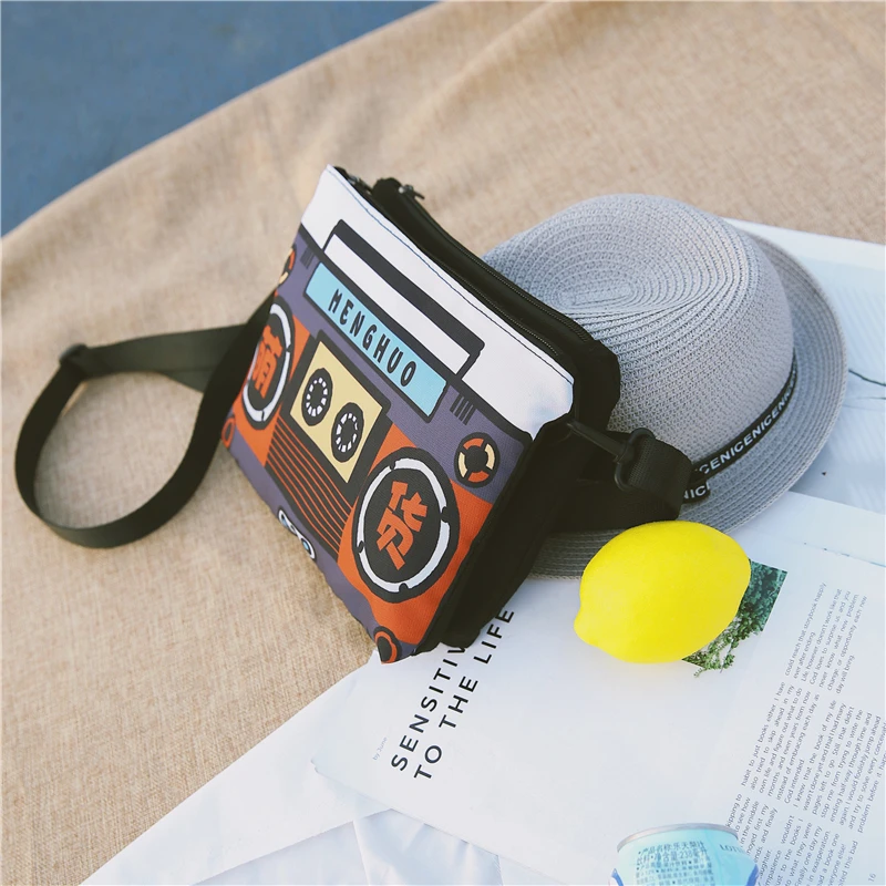 Menghuo 2018 Personality Retro 3D TV Tape Camera Radio Shape Women Handbag Ladies Shoulder Bag Messenger Bag Rock Cross-body Bag (39)