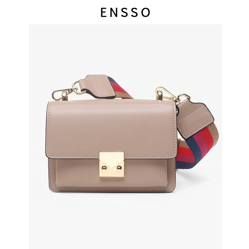 

Princess sweet lolita bag Autumn fashion Leather Ladies wide shoulder strap satchel ins bag female chic casual bag ENSSO 148