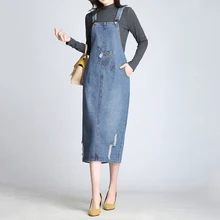 Сезон: весна-лето повседневное для женщин дамы свободные, с дырами длинная джинсовая юбка, женские проблемные 5XL 6XL длинные джинсы Юбки для