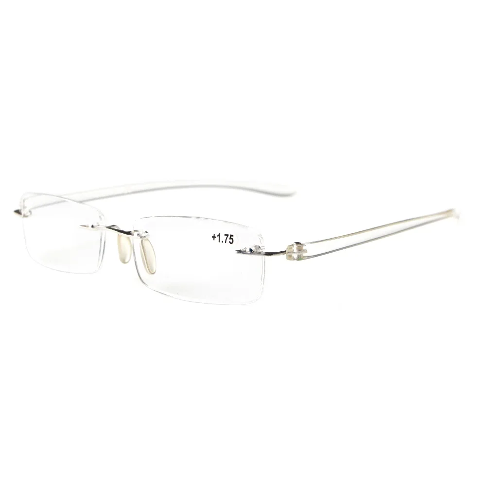 R14001 очки для чтения без оправы+ 0,50-+ 4,00