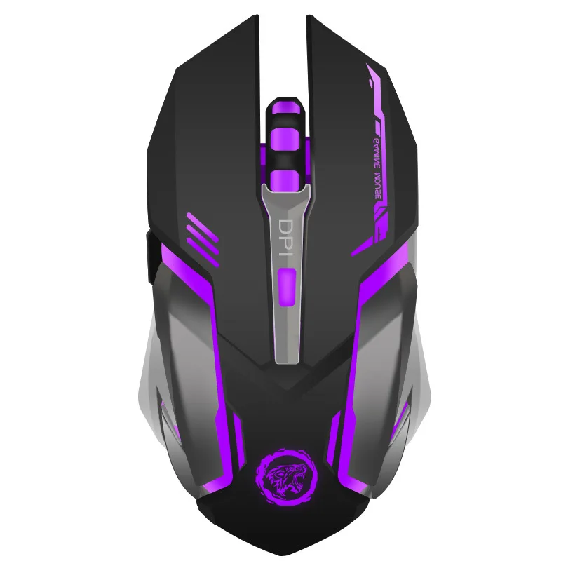Rechargeable Wireless Mouse 6D Computer Optical Gaming Mouse Noiseless