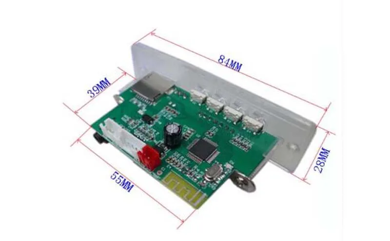 Dc 5 12 в Bluetooth светодиодный цифровой MP3/WMA/WAV/APE аудио плеер декодер плата с выходом