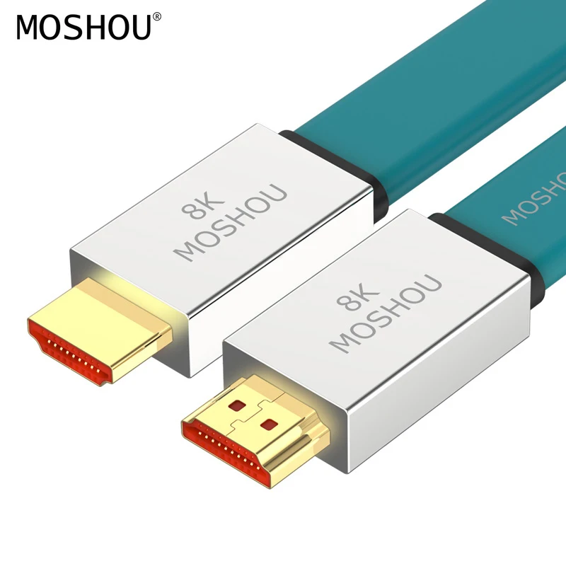 8K HDMI 2.1 Cables Ultra High Speed 8K@60Hz 48Gps Compatible with Apple TV 4K LG TV Samsung QLED
