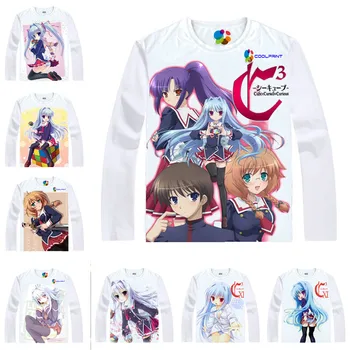 

Coolprint Anime Shirt C3 C Cube T-Shirts Multi-style Long Sleeve Fear Kubrick Fear Cubrick Cosplay Motivs Hentai Shirts