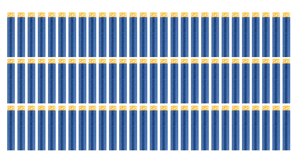 100 шт Дартс для Nerf с выдолбленной мягкой головкой 7,2 см запасная игрушка дартс пули для Nerf серии бластеров Рождественский подарок для детей