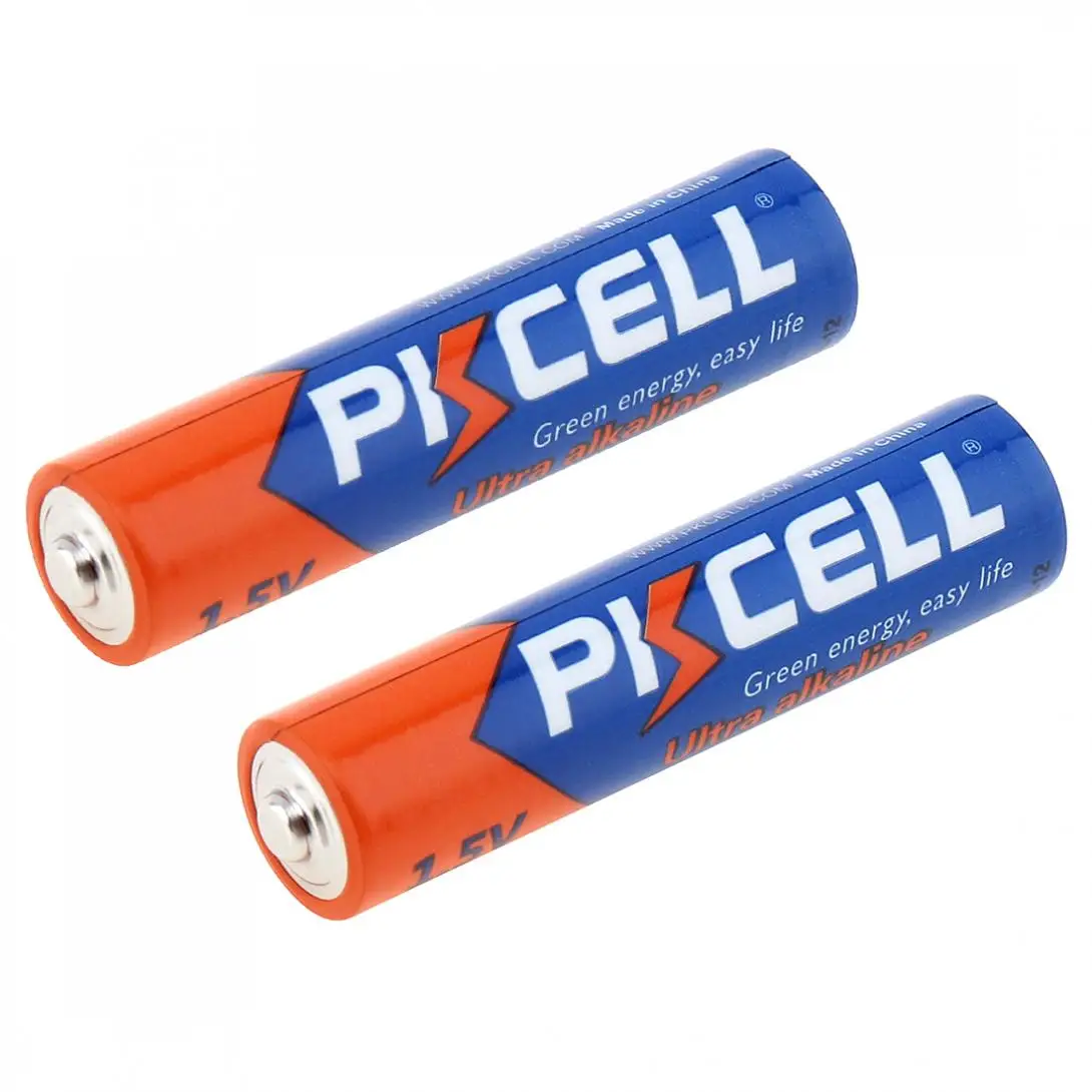 PKCELL 4 шт. LR03 1 5 В батарея AAA сухие щелочные батарейки для будильников/аварийные